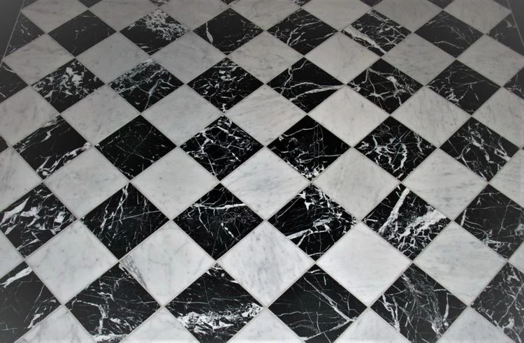 Nero Marquina Carrara check