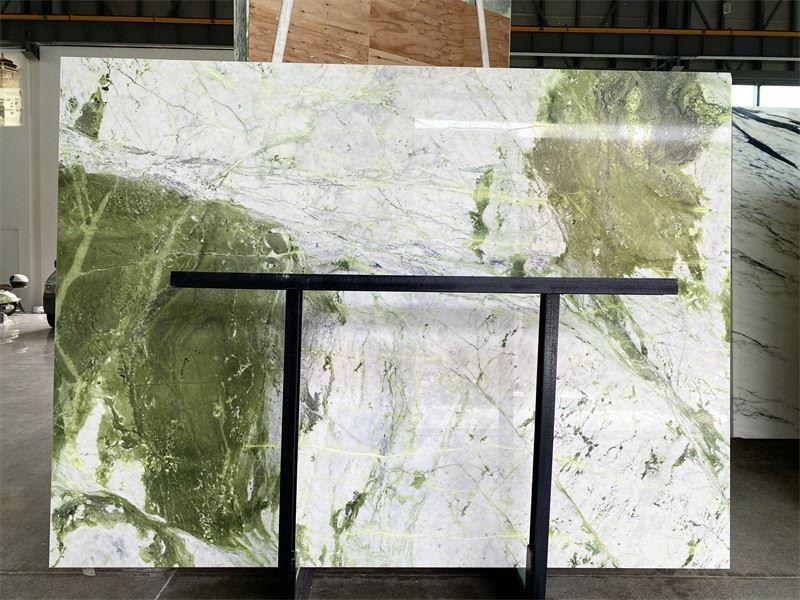 Green Clivia Marble Slab